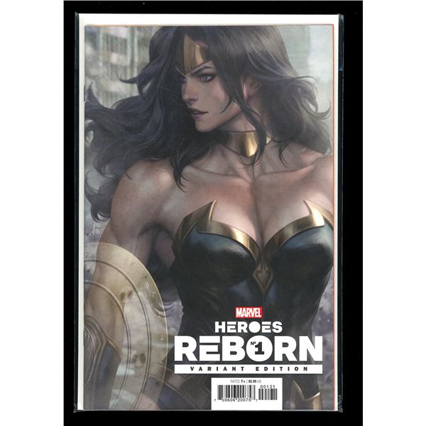 Marvel Heroes Reborn # 1 Wonder Woman Variant Cover (new never read)