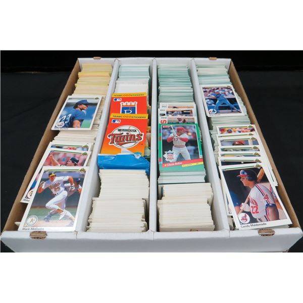 Donated Box of 3200 Count Baseball Cards