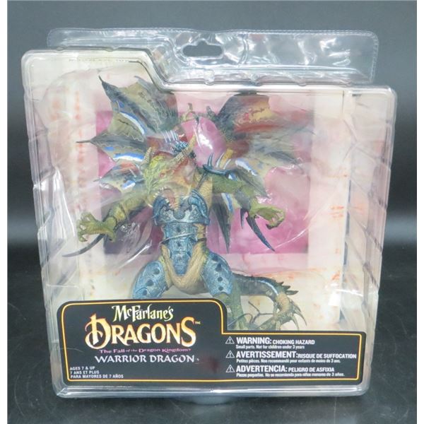 2007 McFarlane The Fall of the Dragon Kingdom Warrior Dragon Figure