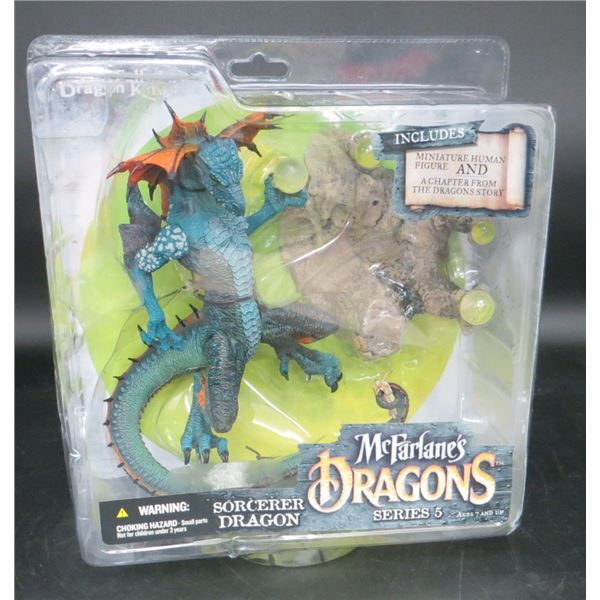 2006 McFarlane's Dragons Series 5 Sorcerer Dragon Clan Action Figure