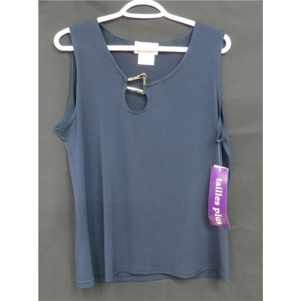 New Jesse Ryan 1X Summer Shirt Polyester/Spandex