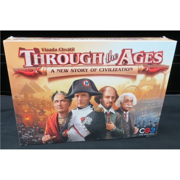 2015 Through the Ages A New Story of Civilization Board Game Factory Sealed