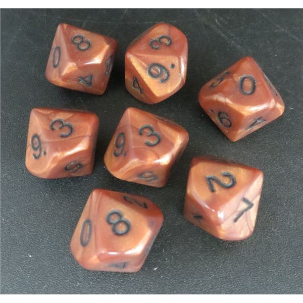 Lot of 7 New Roll playing Game RPG Dice