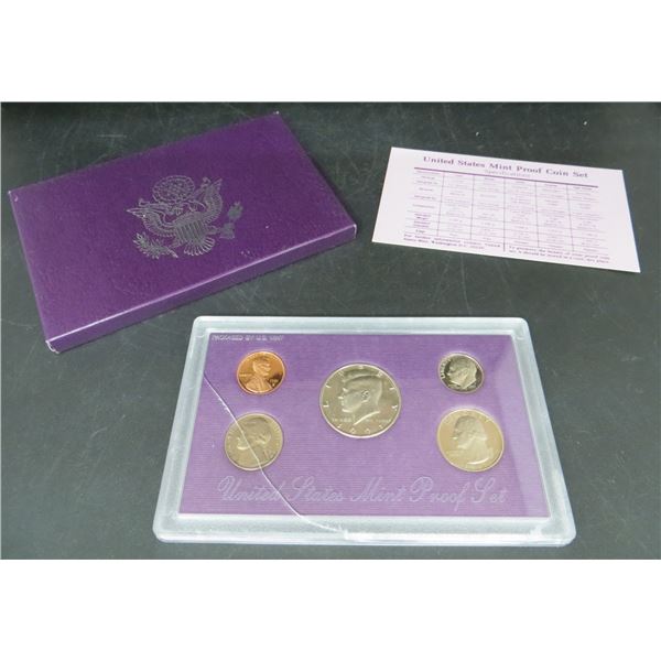 1991 United States Mint Proof 5 Coin set