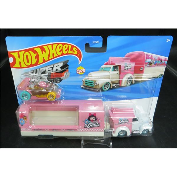 Hot Wheels Super Rigs Sweet Delivery Sweetie's Donuts