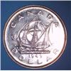 Image 1 : 1949 Canadian Silver $1 Dollar Coin