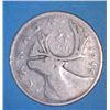 Image 1 : 1945 Canadian Silver 25 Cent Coin