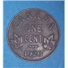 Image 1 : 1920 Canadian Penny One Cent Coin