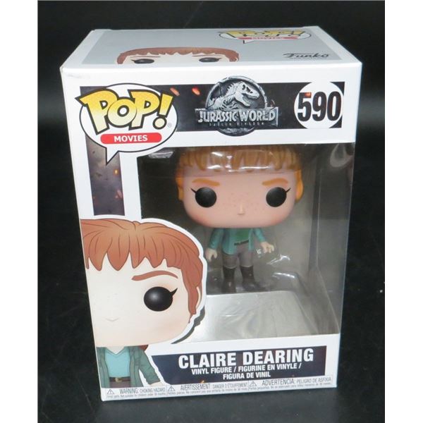 New Funko Pop Jurassic World Claire Dearing #590