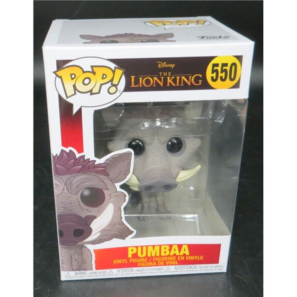 New Funko Pop The Lion King Pumbaa #550