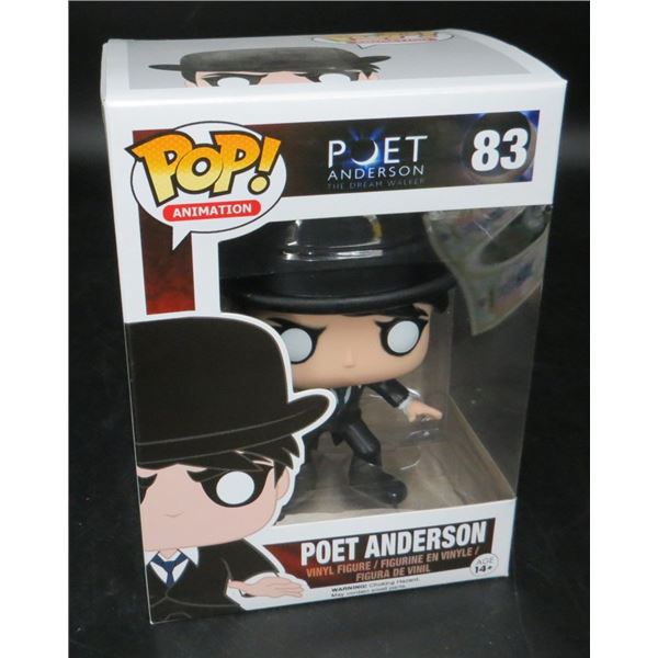 New Funko Pop Poet Anderson #83