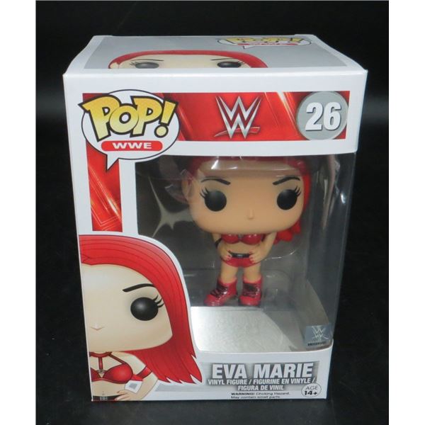 New Funko Pop WWE Eva Marie #26 BV $25