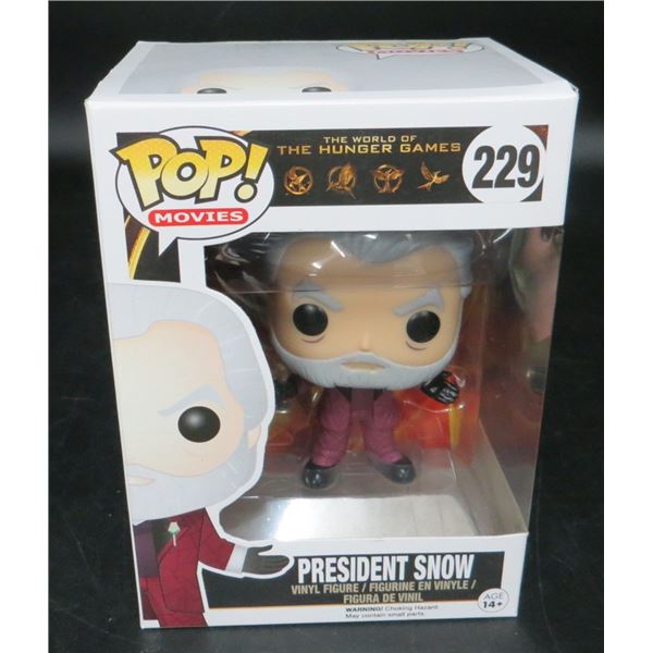 New Funko Pop The Hunger Games President Snow #229 BV $35