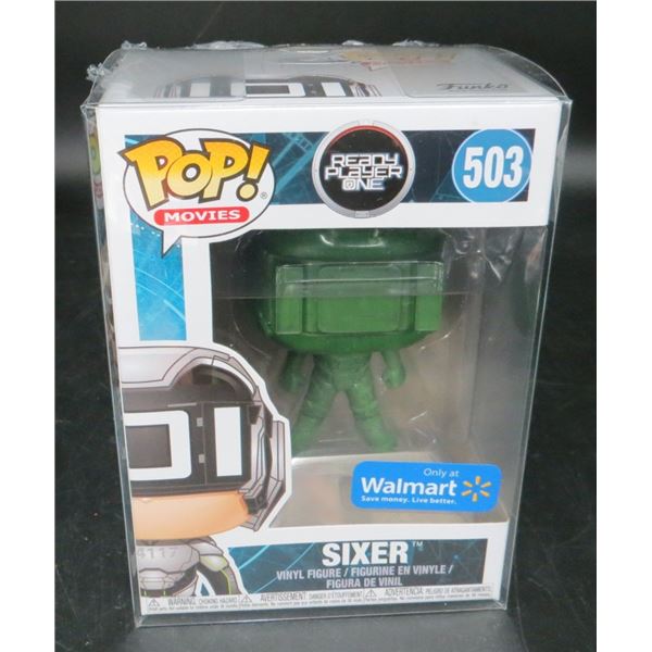 New Funko Pop Ready Player One Sixer #503 with soft protector