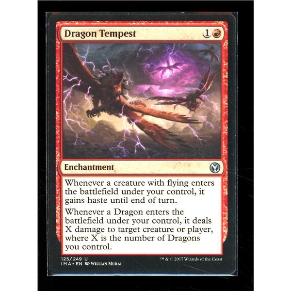 Magic the Gathering Dragon Tempest Iconic Masters