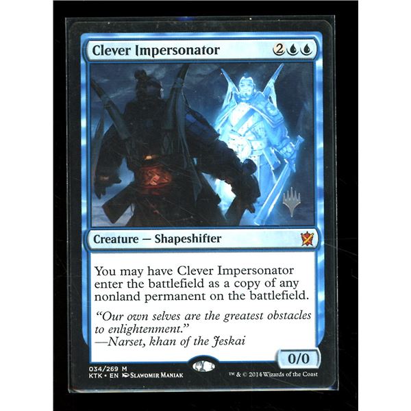 Magic the Gathering Clever Impersonator Khans of Tarkir