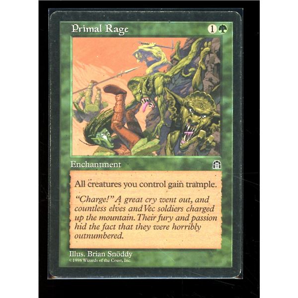 Magic the Gathering Primal Rage Stronghold