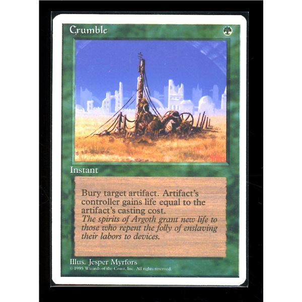 Magic the Gathering Crumble Fourth Edition