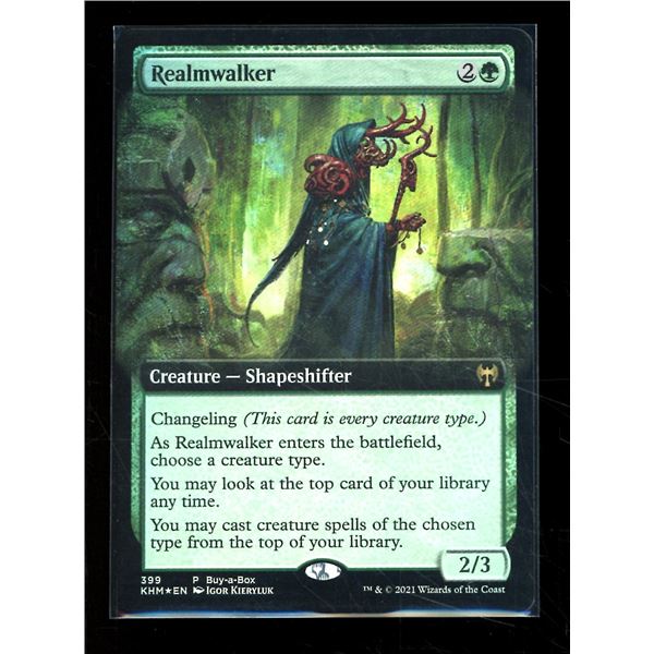 Magic the Gathering Realmwalker FOIL Extended Art Kaldheim