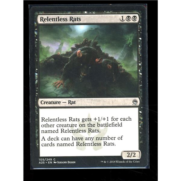 Magic the Gathering Relentless Rats Masters 25