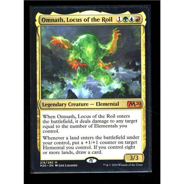 Magic The Gathering Omnath, Locus of the Roil Core Set 2020