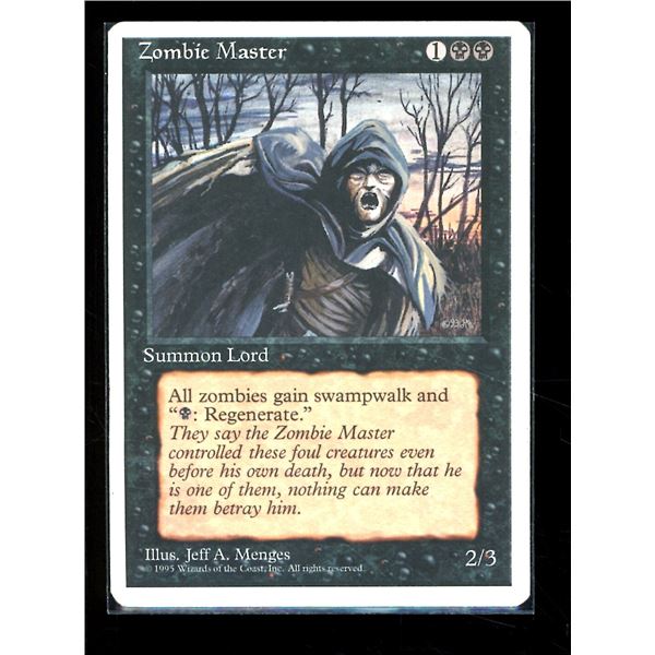 Magic the Gathering Zombie Master Alternate Fourth Edition