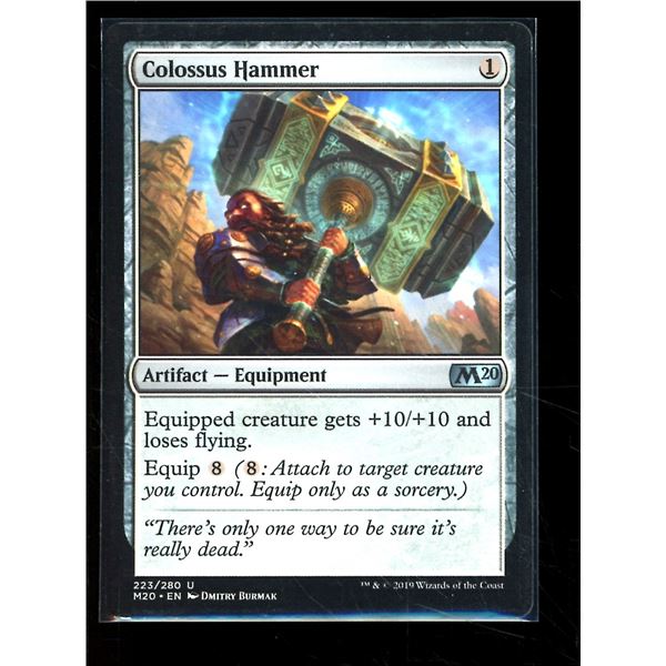 Magic The Gathering Colossus Hammer Core Set 2020