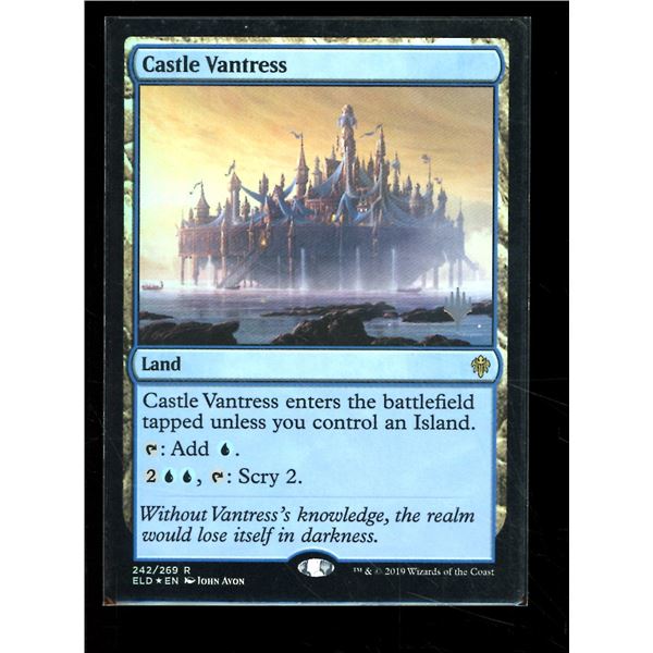 Magic the Gathering Castle Vantress FOIL Throne of Eldraine