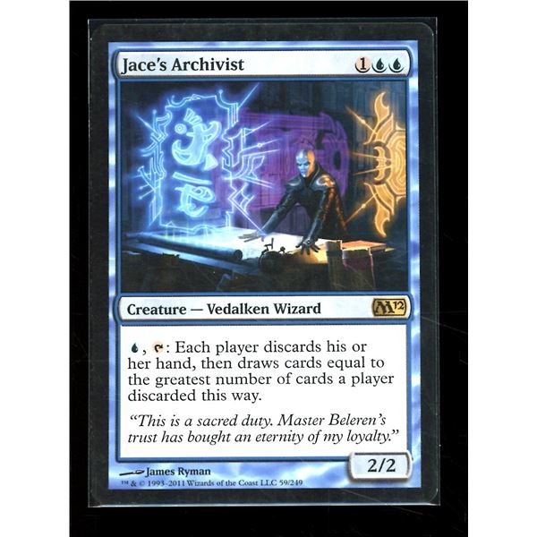 Magic the Gathering Jace's Archivist Magic 2012