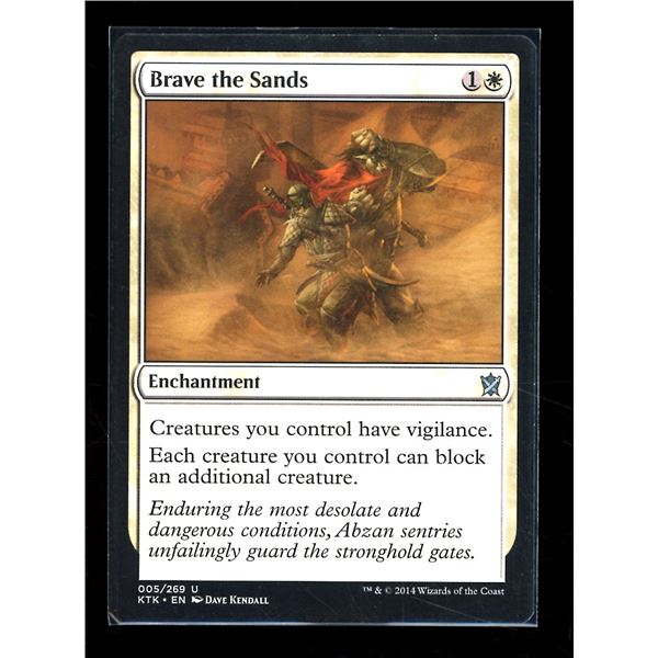 Magic the Gathering Brave the Sands Khans of Tarkir