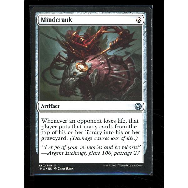 Magic the Gathering Mindcrank Iconic Masters