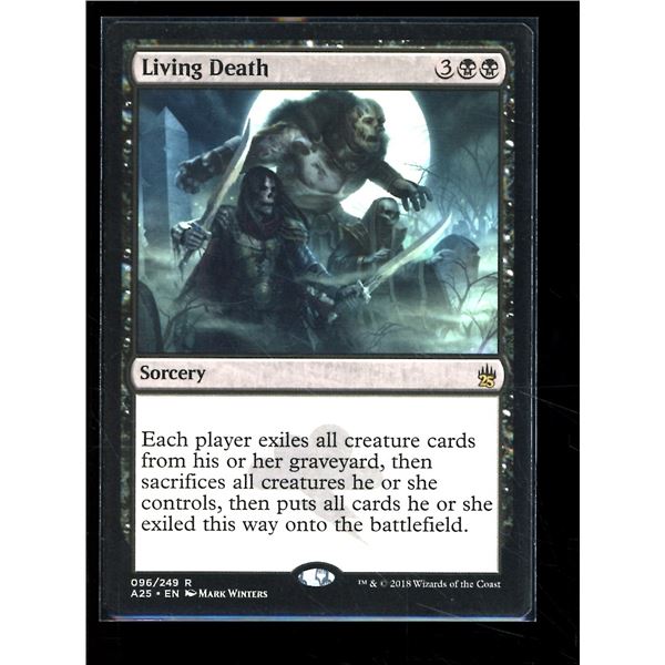 Magic the Gathering Living Death Masters 25