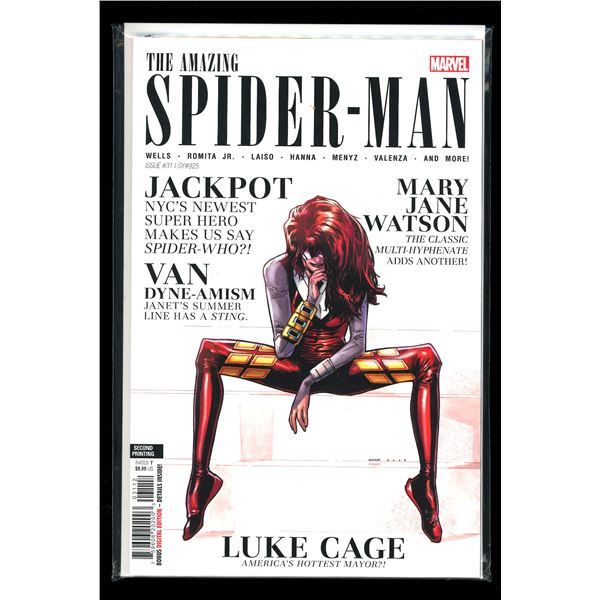 Marvel The Amazing Spider-Man #31 Luke Cage (new never read)