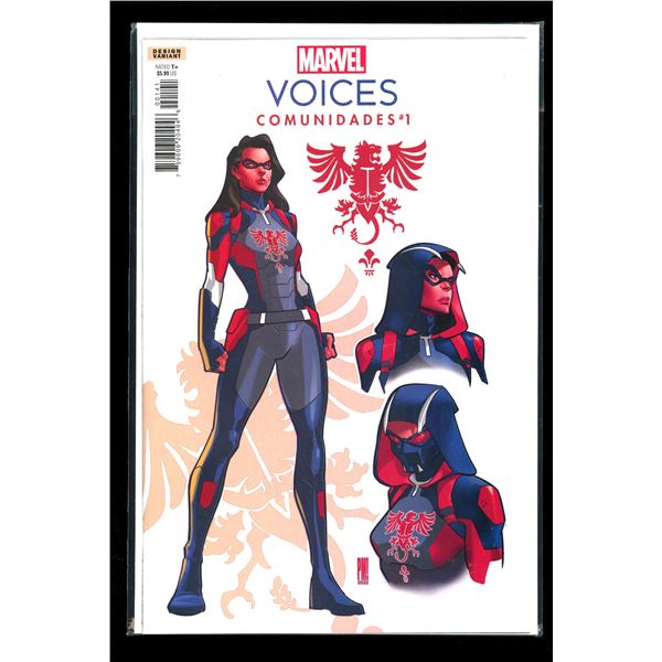 Marvel Voices Comunidades #1 (new never read)
