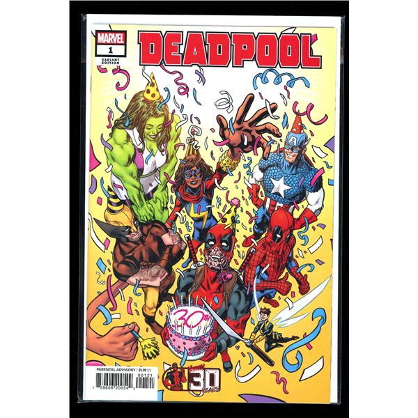 Marvel Deadpool #1 Variant Edition (new never read)