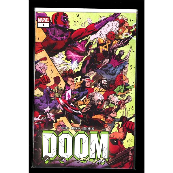 Marvel Doom #1 (new never read) Wraparound Cover