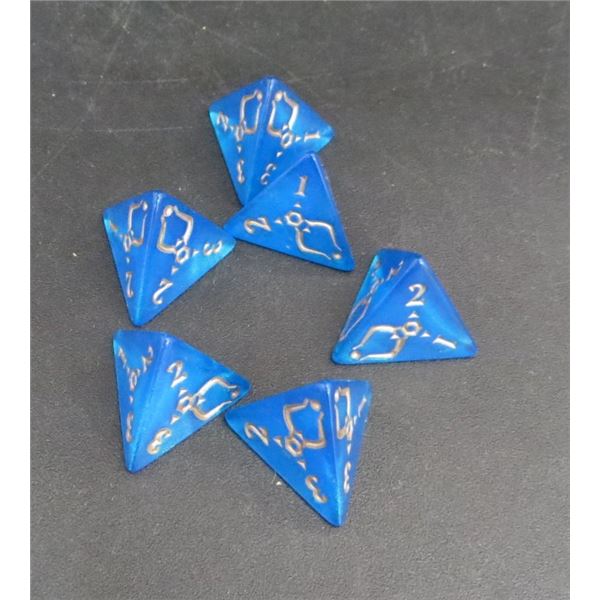 Lot of 6 New Roll playing Game RPG Dice