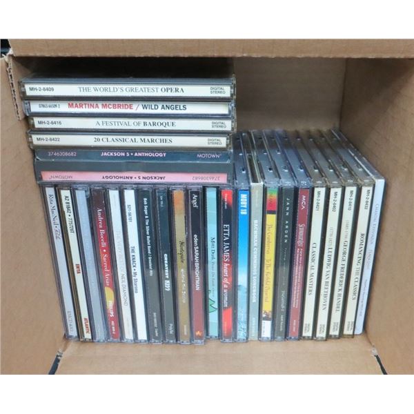 Collection Of Donated Music CD's Various Artists