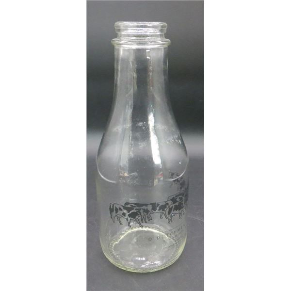 Dutchman Dairy Sicamous BC Glass Milk Bottle