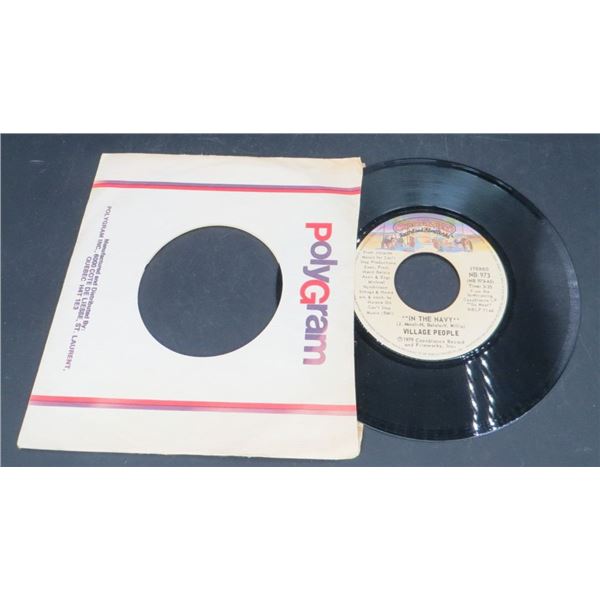 Village People Manhattan Woman/In The Navy 45 RPM Record