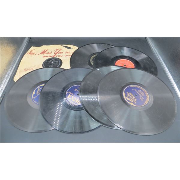 Donated Collection Of Various 78 Records