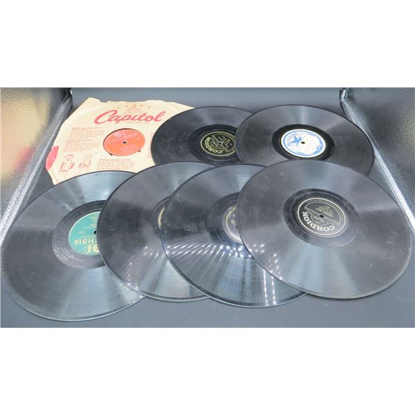 Donated Collection Of Various 78 Records