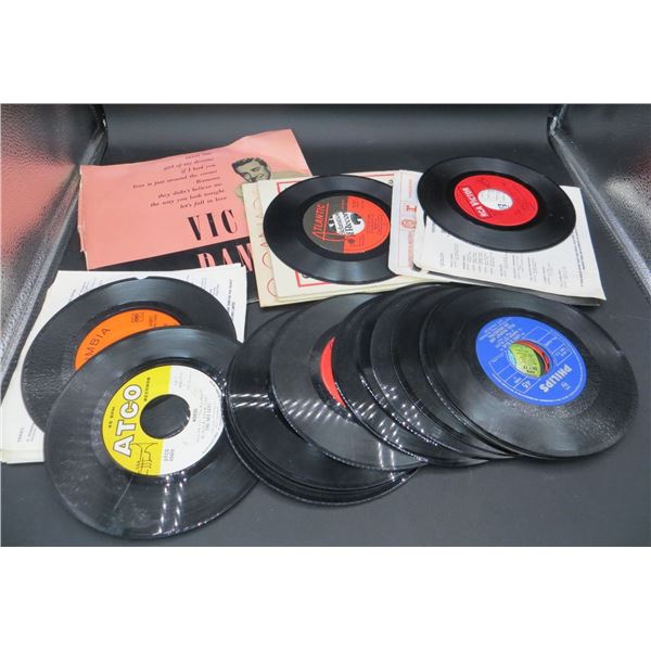 Donated Collection Of Various 45 & 78 Records
