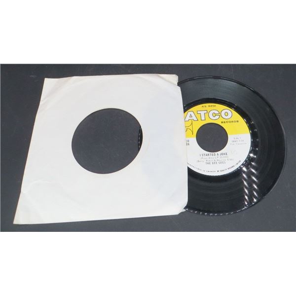The Bee Gees Kill Burn Towers/I Started A Joke 45 RPM Record