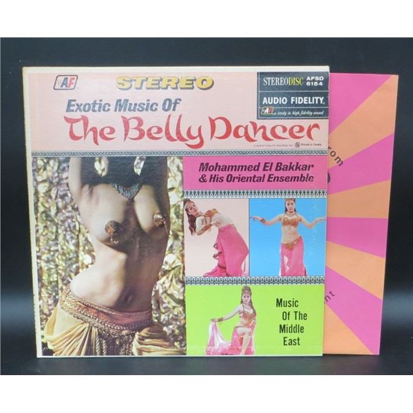 Exotic Music Of The Belly Dancer Vinyl Record 33 LP