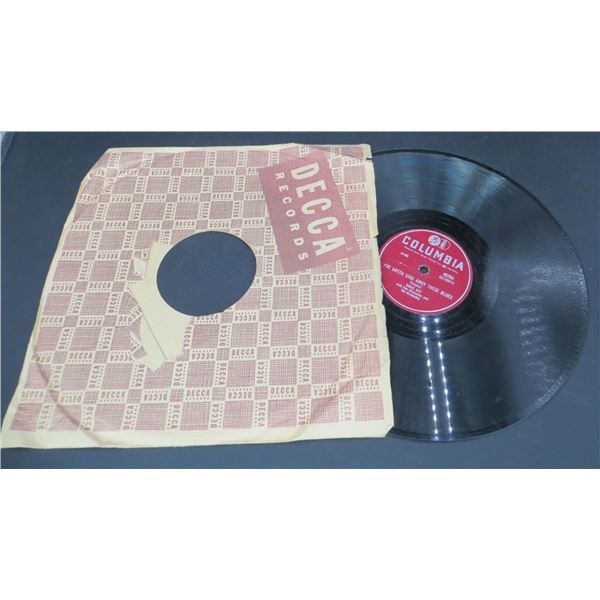 Doris Day I've Gotta Sing Away These Blues 78 RPM