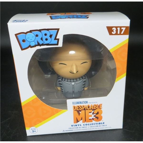 New Funko Dorbz Despicable Me 3 Gru Vinyl Figure