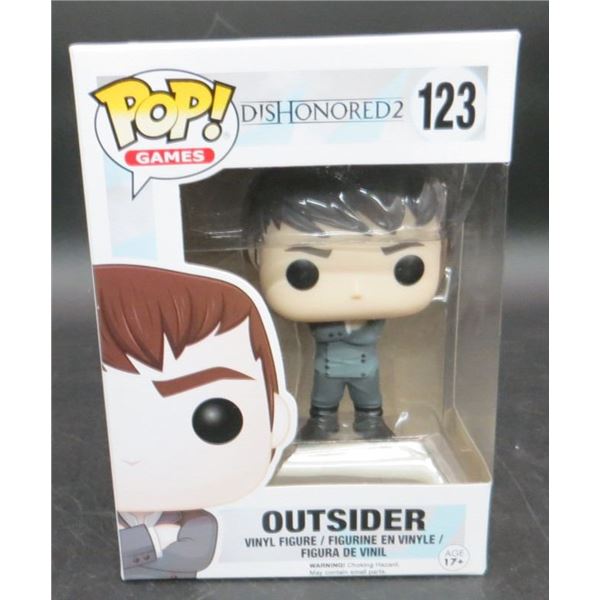 New Funko Pop Dishonored 2 Outsider #123