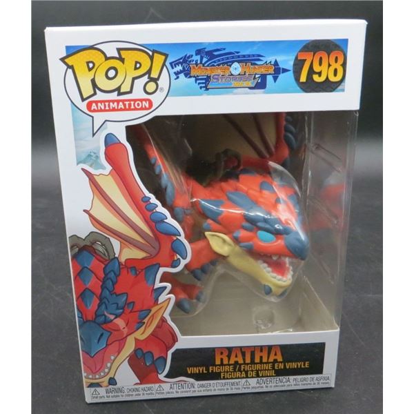 New Funko Pop Monster Hunter Ratha #798 BV $65