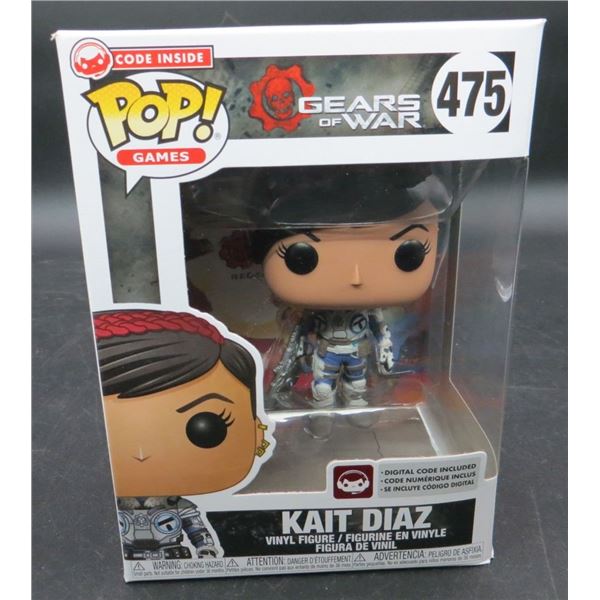 New Funko Pop Gears Of War Kait Diaz #475 BV $30